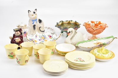 Lot 1409 - CARLTON WARE: a collection of cups and saucers,...