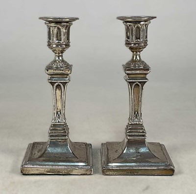 Lot 444 - CHARLES FAVELL; a pair of Victorian hallmarked...