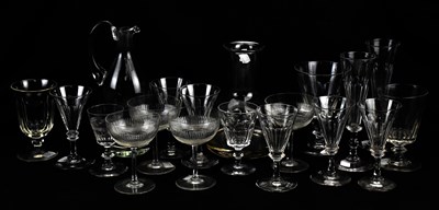 Lot 1233 - A collection of various cut glass, including...