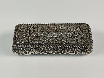 Lot 501 - HENRY MATTHEWS; a Victorian hallmarked silver...