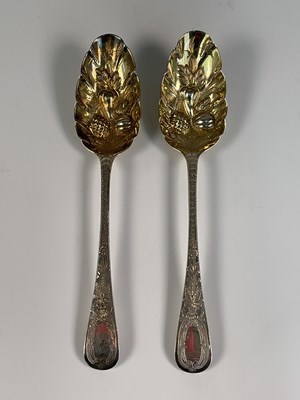 Lot 491 - RICHARD GOSLING; a pair of George III...