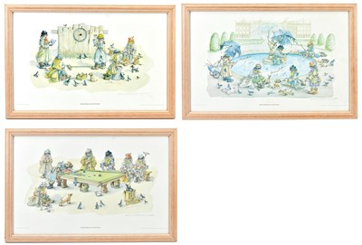 Lot 1535 - ALBIN TROWSKI; a group of three signed limited...