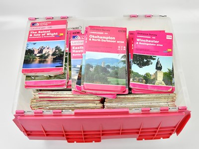 Lot 349 - A large collection of Ordnance Survey maps.