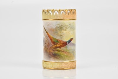 Lot 1410 - JAMES AUSTIN FOR ROYAL WORCESTER; a hand...