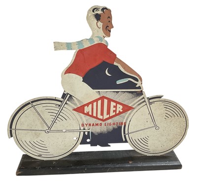 Lot 379 - MILLER; a vintage Dynamo Lighting tinplate...