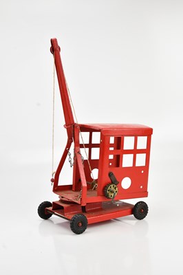 Lot 2037 - TRI-ANG; a crane, height 47cm.