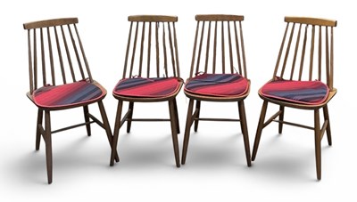 Lot 77 - A set of four Scandinavian mid century/modern...