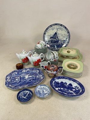 Lot 247 - ROYAL WORCESTER; 'Poppies' and 'Ashford' part...