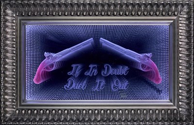 Lot 251 - MAXIM; a limited edition LED infinity mirror, '...