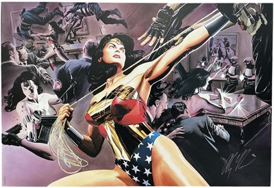 Lot 220 - ALEX ROSS; limited edition print on canvas,...