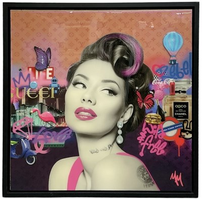 Lot 241 - MISS MASH; original glazed mixed media, 'City...