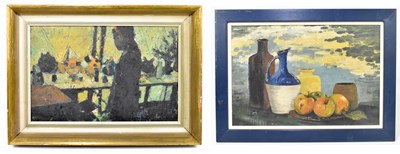 Lot 1272 - RITA GREIG; oil on board, 'Children's Corner -...