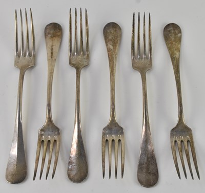 Lot 1082 - A set of six late 19th/early 20th century...