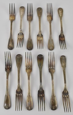 Lot 1076 - A set of twelve late 19th/early 20th century...