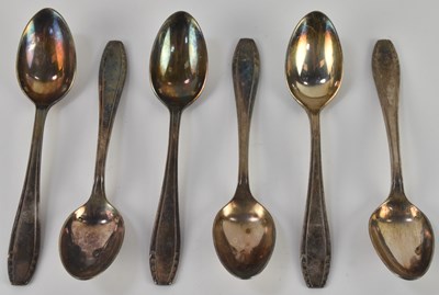 Lot 1105 - A set of six late 19th/early 20th century...