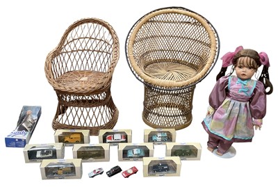 Lot 499 - CORGI; nine boxed diecast model vehicles,...