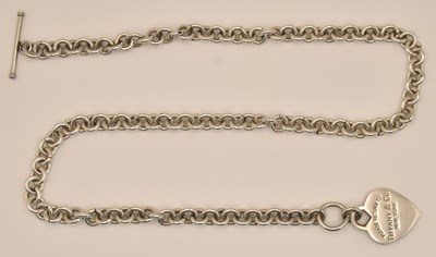 Lot 1449 - IN THE MANNER OF TIFFANY & CO; a white metal...