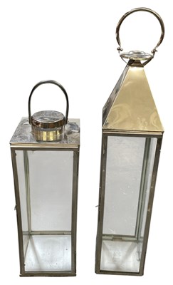 Lot 155 - A modern chromed stainless steel decorative...