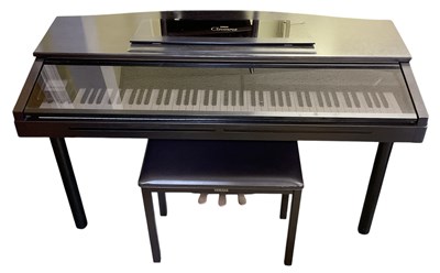 Lot 413 - YAMAHA; a modern Clavinova, CVP-70, in...