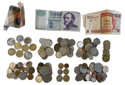 Lot 1508 - A small quantity of assorted all world coins...