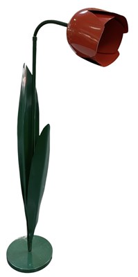 Lot 145 - PETER BLISS; a modern Pop Art tulip floor lamp,...