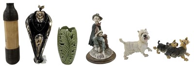 Lot 609 - GALOS; a modern Spanish porcelain figure with...
