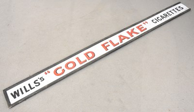 Lot 1236 - WILLS'S GOLD FLAKE CIGARETTES; an original...