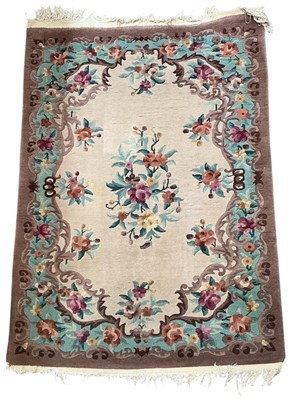Lot 138 - A modern Chinese woollen machine made...