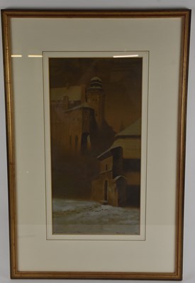 Lot 343 - STANISLAW FABIJANSKI; watercolour,...