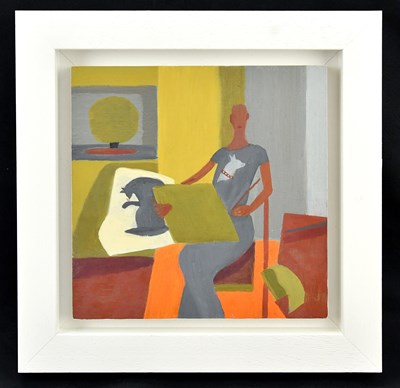 Lot 175 - MARY MABBUTT (born 1951); oil on board,...