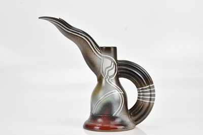 Lot 1348 - An Art Pottery jug, height 30cm.