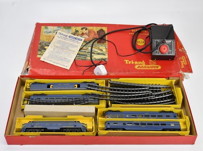 Lot 2284 - TRI-ANG; a boxed electric model railway, RS.14,...