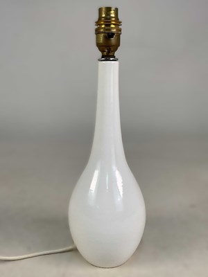 Lot 226 - POOLE POTTERY; a shape 697 table lamp from the...