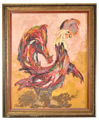 Lot 1566 - IN THE STYLE OF PENNY WARDEN; painting