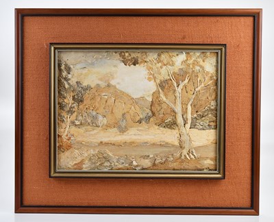 Lot 1113 - UNATTRIBUTED; a straw picture representing a...