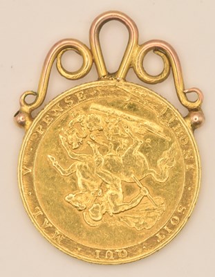 Lot 1475 - A George III Britannia full sovereign, 1817,...