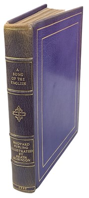 Lot 434 - KIPLING (RUDYARD); a 1909 boxed leather bound...