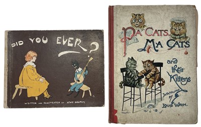 Lot 425 - LOUIS WAIN; an early 20th century Raphael Tuck...