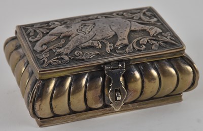 Lot 1110 - A late 19th/early 20th century Indian silver...