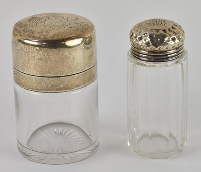 Lot 1166 - A late Victorian hallmarked silver mounted cut...