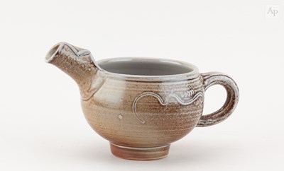 Lot 548 - SHEILA CASSON (1930-2022); a salt glazed sauce...