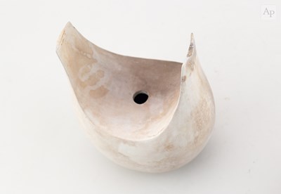 Lot 31 - ANTONIA SALMON (born 1959); a smoke fired and...