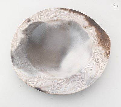 Lot 31 - ANTONIA SALMON (born 1959); a smoke fired and...