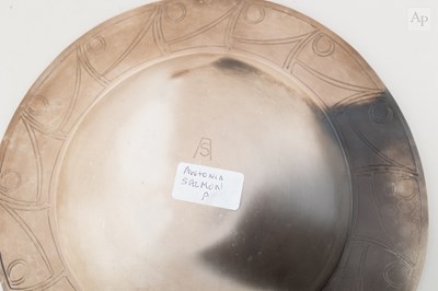 Lot 31 - ANTONIA SALMON (born 1959); a smoke fired and...