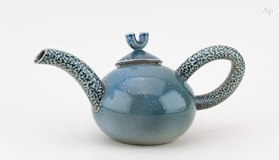 Lot 610 - WALTER KEELER (born 1942); a salt glazed...