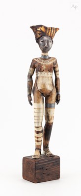 Lot 537 - SALLY MACDONELL (born 1971); a smoke fired...
