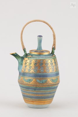 Lot 367 - MARY RICH (1940-2022); a miniature porcelain...