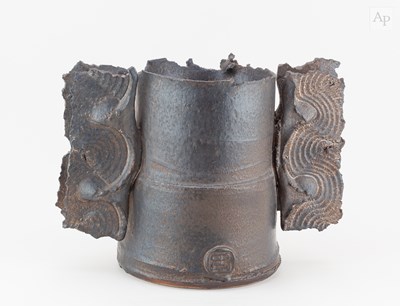 Lot 118 - COLIN PEARSON (1923-2007); a large stoneware...