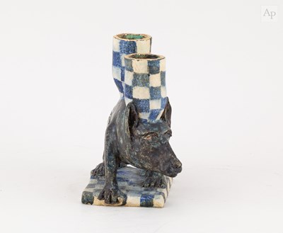 Lot 23 - AMANDA POPHAM (born 1954); an earthenware...