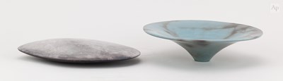 Lot 32 - ANTONIA SALMON (born 1959); a smoke fired and...